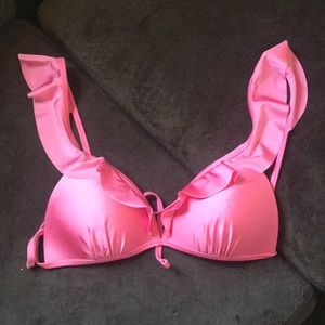 pink bikini top